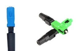 Mechanical Connector for Flat Drop Cable